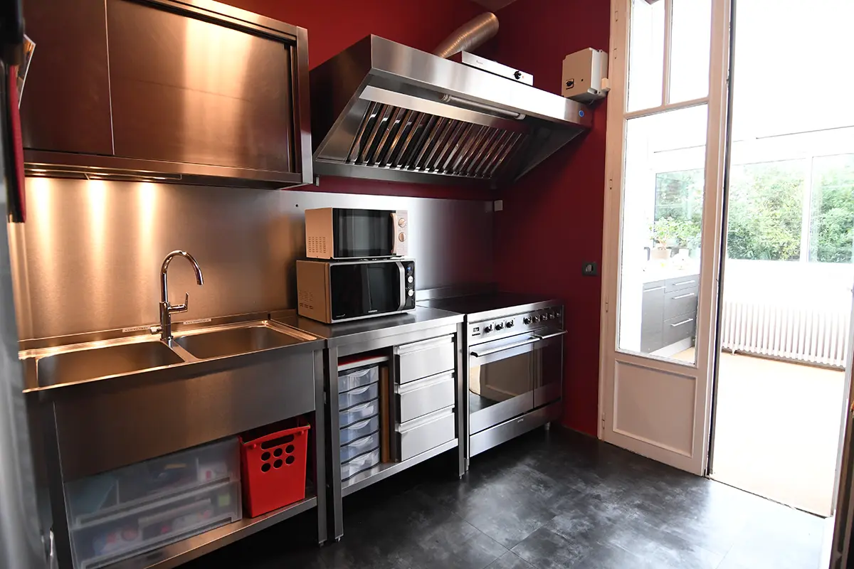 Photo de l'espace cuisine de Cowork by FP